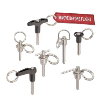     Ball Lock Pins - according to aviation standards (NAS / MS)
